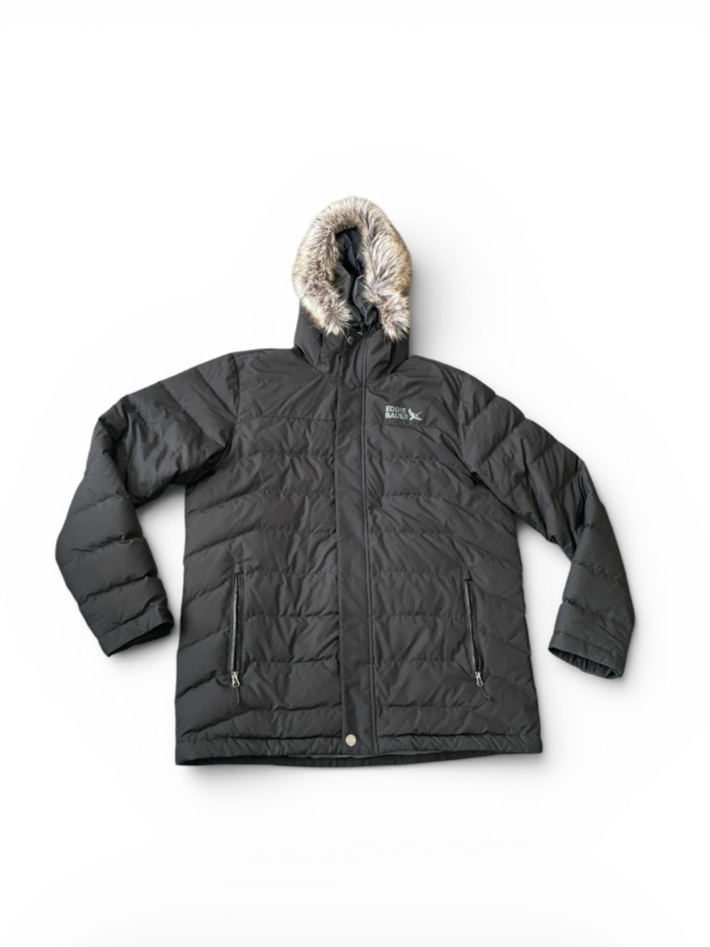 Eddie Bauer Men's Down Puffer Parka Jacket